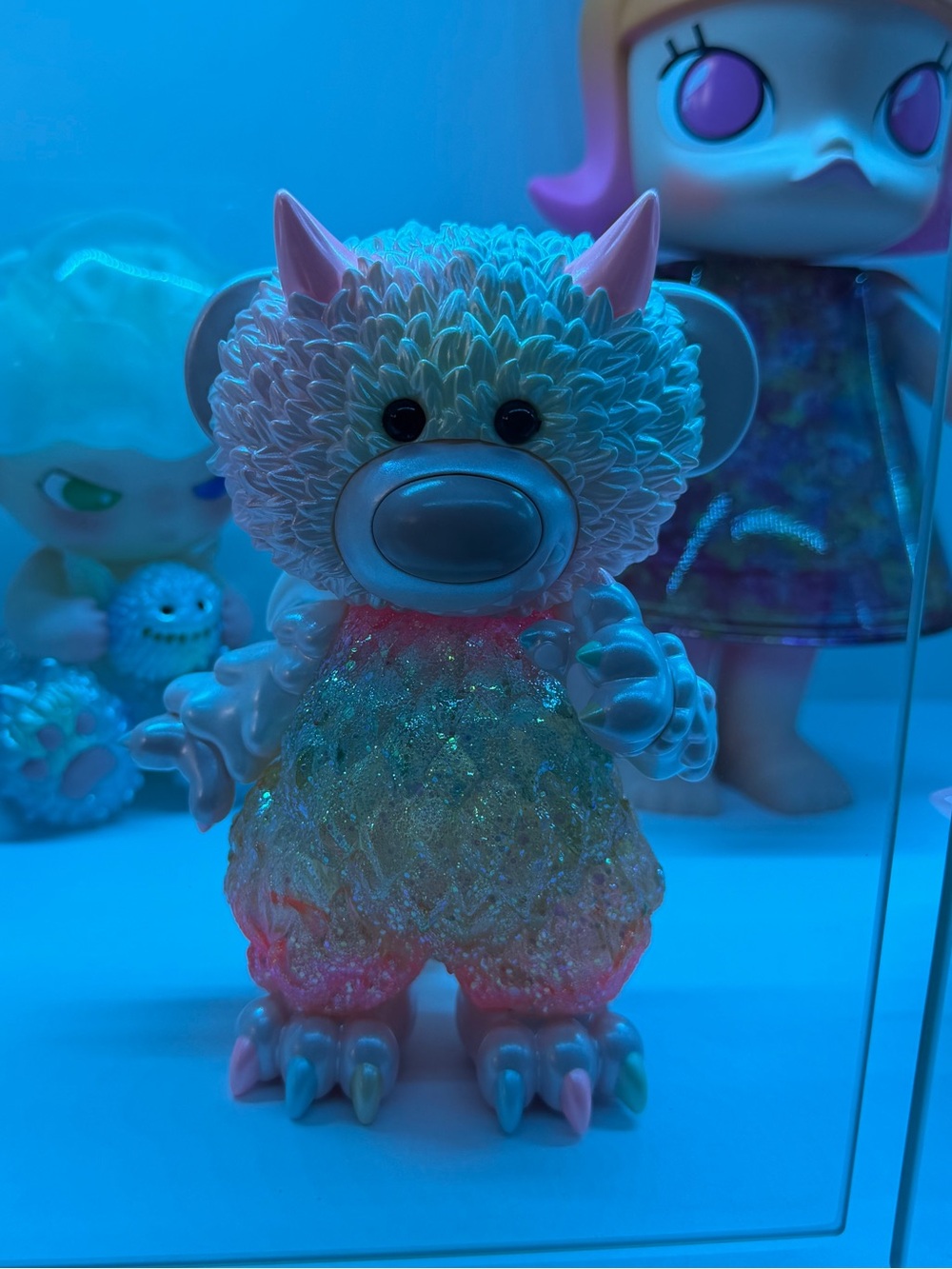 2023 13DE MARZO  001 Crystal Erosion Bear Figure - Iridescent by Instinctoy
